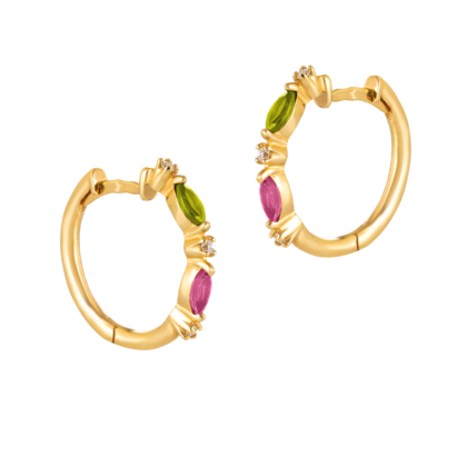 Brincos Ouro Amarelo 19K