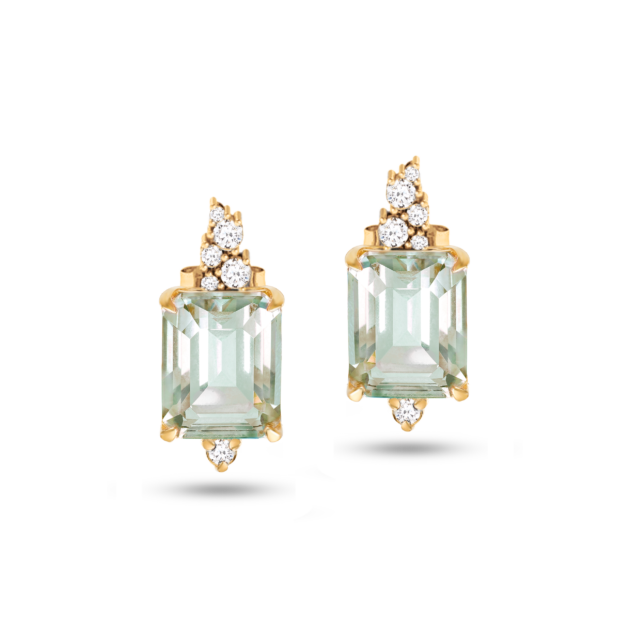 Prism III - Brincos Ouro Amarelo 19K - Thumbnail Image 1