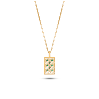 Émera - Colar em Ouro Amarelo 19K