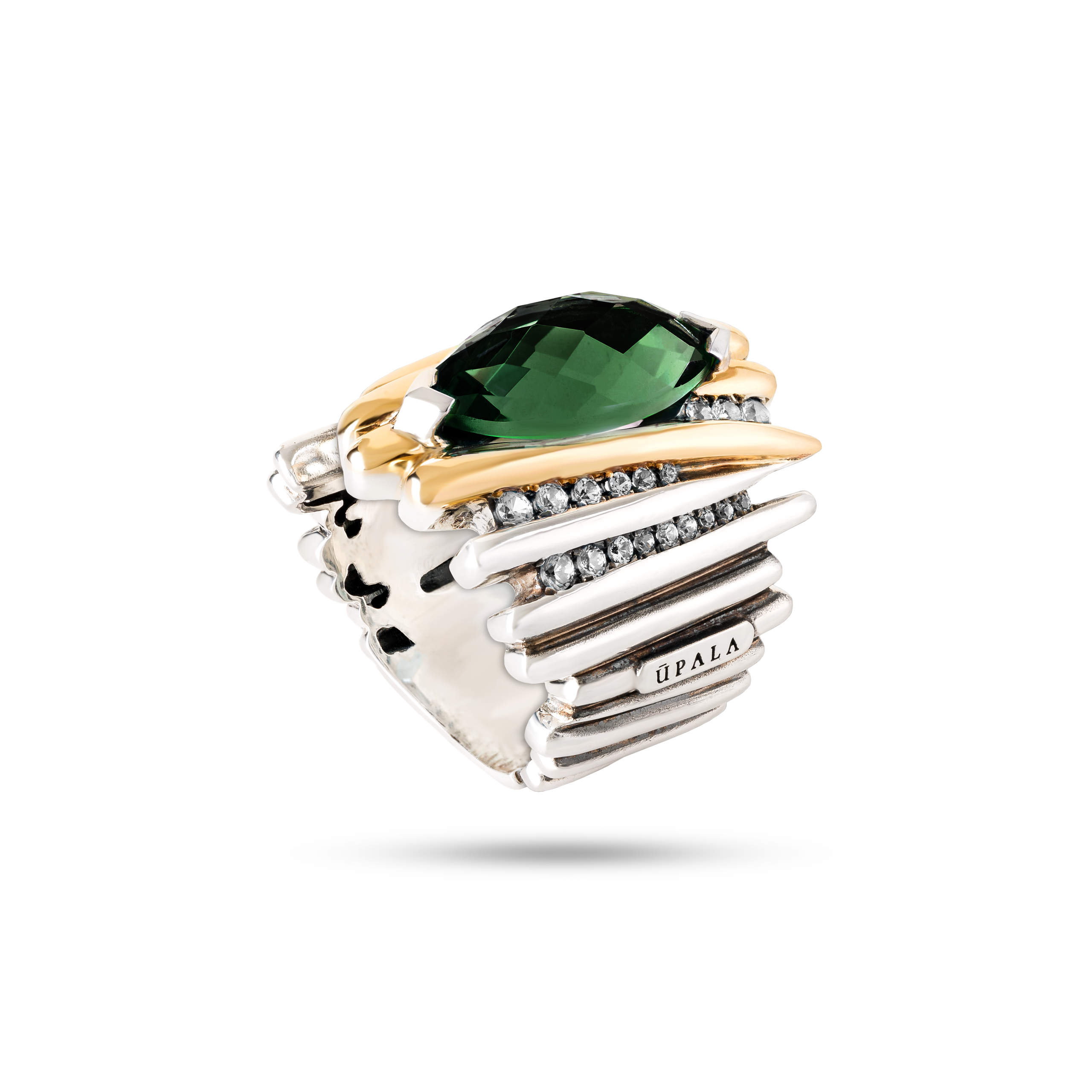 Cosmos - Anel em Prata 925 e Ouro 9K - Image 1