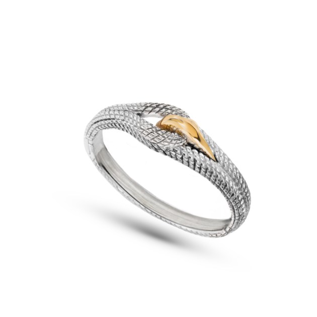 Knot - Pulseira Prata 925 Ouro 9K - Thumbnail Image 1